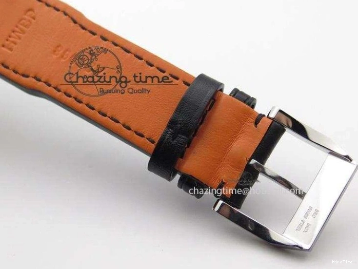 MIROTIME 0825 Fashionable Mark XVIII IW327002 V6F Best Edition White Dial On Black Leather Strap A 7312